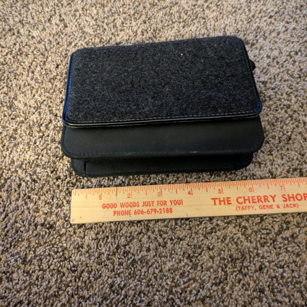Black and Gray Wallet